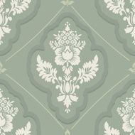 Vintage wallpaper seamless Old Royal pattern N2