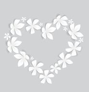 Floral heart N37