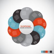 Infographic Templates for Business Vector Illustration N2325
