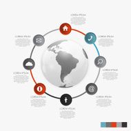 Infographic Templates for Business Vector Illustration N2332