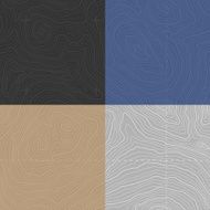 Large Seamless Topographic Map