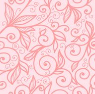 beautiful vector seamless pattern with swirls N5
