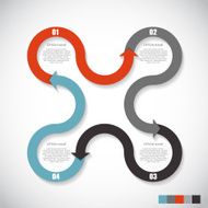 Infographic Templates for Business Vector Illustration N2339