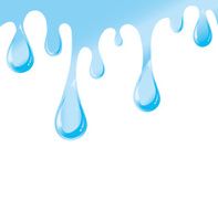 Vector of Dripping water for background