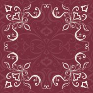 Seamless with vintage floral pattern N76