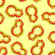 8 March Seamless pattern From the flowers N2