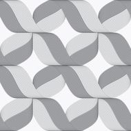 Ribbons gray shades crosses pattern