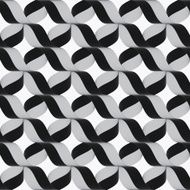 Ribbons gray crosses pattern