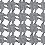 Ribbons forming knots pattern
