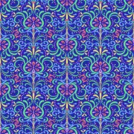 Pattern Oriental Flowers