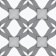Ribbons dark and light forming net with knots pattern