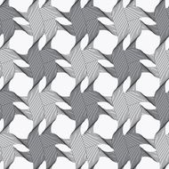 Ribbons dark and light forming knots pattern