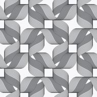 Ribbons dark and light forming bows pattern