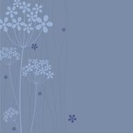 blue flower background N2