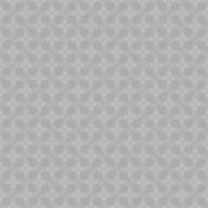 Gray ornament with slim offset rounded shapes