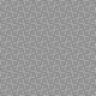 Gray ornament with semicircles like shapes and rounded