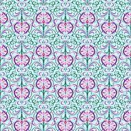 Pattern Oriental Flowers N2