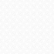 Slim gray circle interlocking ornament