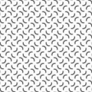 Gray ornament with semicircles like shapes