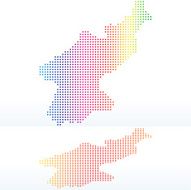 Map of Democratic People&#039;s Republic Korea North Korea