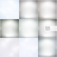 Set of diagonal repeat straight stripes textures pastel background vector