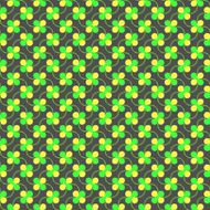 Colored green and yellow spring pattern