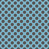Blue shapes grid