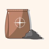 cement bag theme elements N4