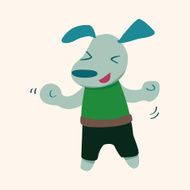 animal dog cartoon theme elements N50