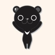 animal bear cartoon theme elements N28