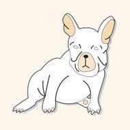 animal dog cartoon theme elements N52