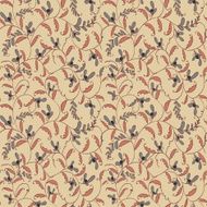 seamless line floral pattern N15