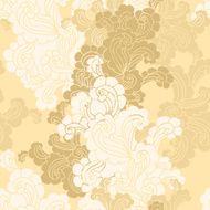 Abstract floral vector seamless pattern N7
