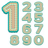 Colorful Numbers with stitches