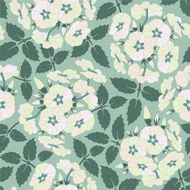 flowers on a blue background
