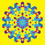 Circular geometric background N27