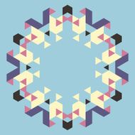 Circular geometric background N28