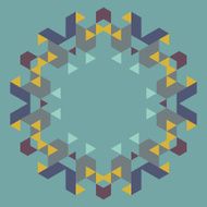 Circular geometric background N29