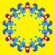 Circular geometric background N30