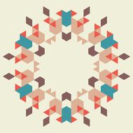 Circular geometric background N35