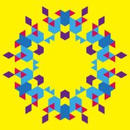 Circular geometric background N36