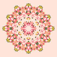 Circular geometric background N37