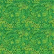 Leaves of plants seamless summer