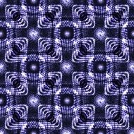 seamless blue glowing ethnic pattern N3