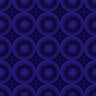 seamless pattern of blue circles halfton N2
