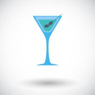 Martini single icon