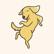 animal dog cartoon theme elements N54