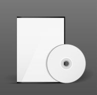 Cd with cover Vector design