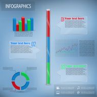 Minimal info graphics design