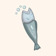 animal fish cartoon theme elements N15